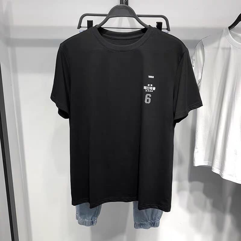 Áo Thun Nam Cổ Tròn Parkaa x Coke printed tee chính hãng Chất vải cotton stretch Form slim Hình in  logo sắc nét