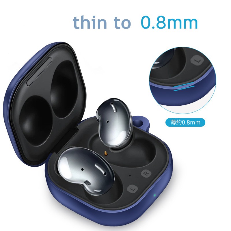 Chống Sốc Vỏ Bảo Vệ Hộp Sạc Tai Nghe samsung galaxy buds fe live buds2 2 pro 2pro Bằng Silicon Mềm Chống Sốc