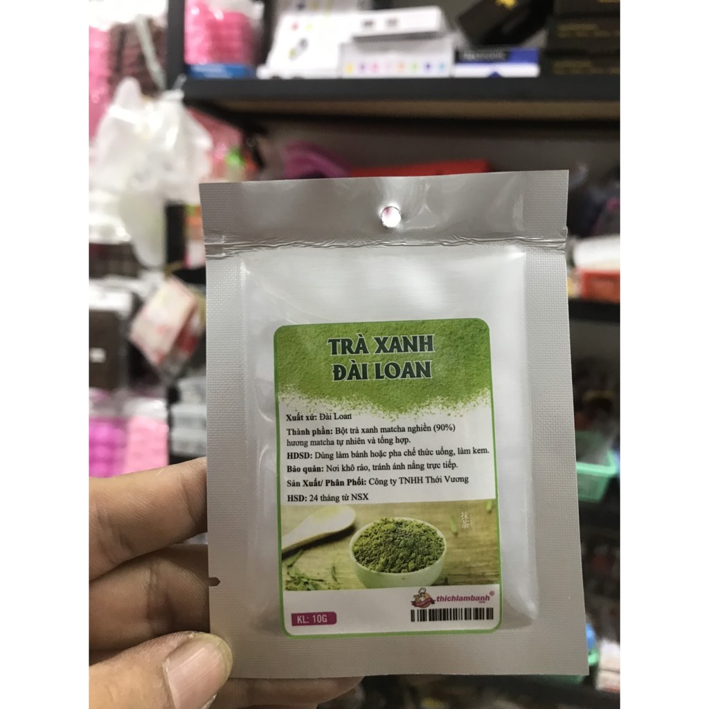 TLB - Bột trà xanh Đài Loan-10gr