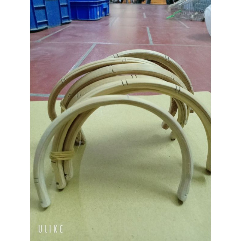 Cầu Góc Bán Nguyệt Bằng Tre Dành Cho Chào Mào, Chòe - NaHi Shop