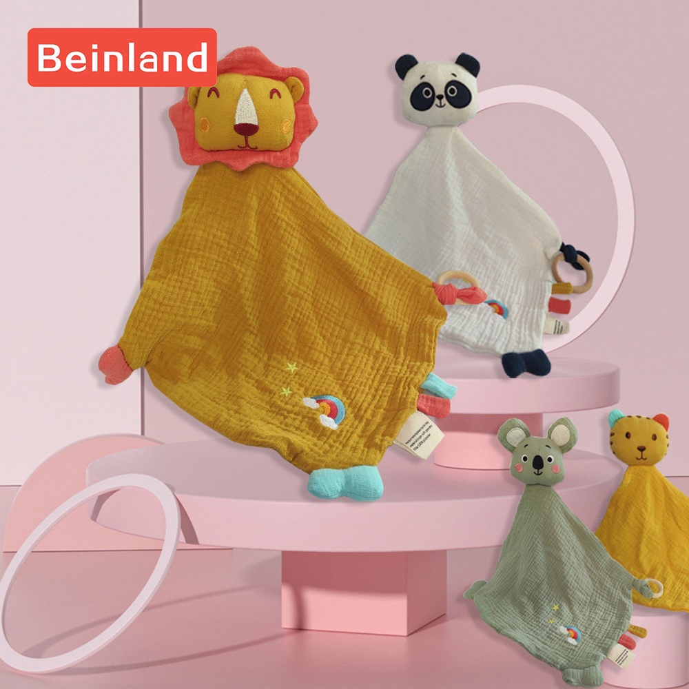 Khăn Lau Hình Búp Bê Hoạt Hình Mềm Mại Dễ Thương Cho Bé