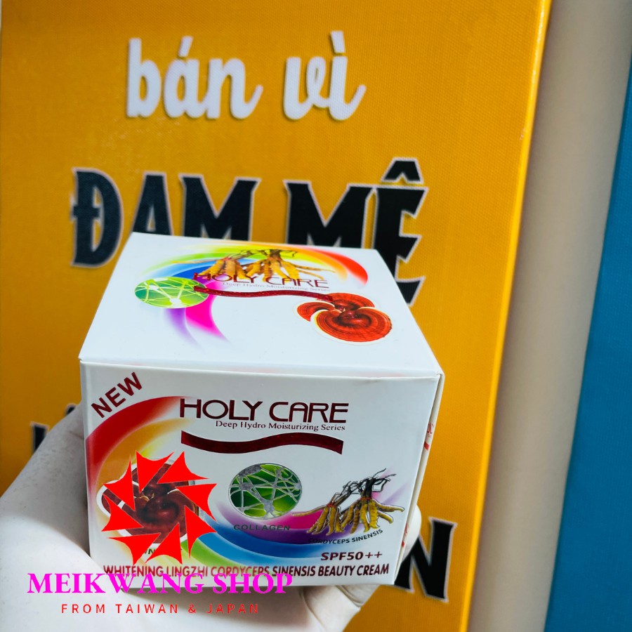 KEM HOLY CARE ĐÔNG TRÙNG HẠ THẢO NẤM LINH CHI HOLY CARE 9 TÁC DỤNG (9 TRONG 1)