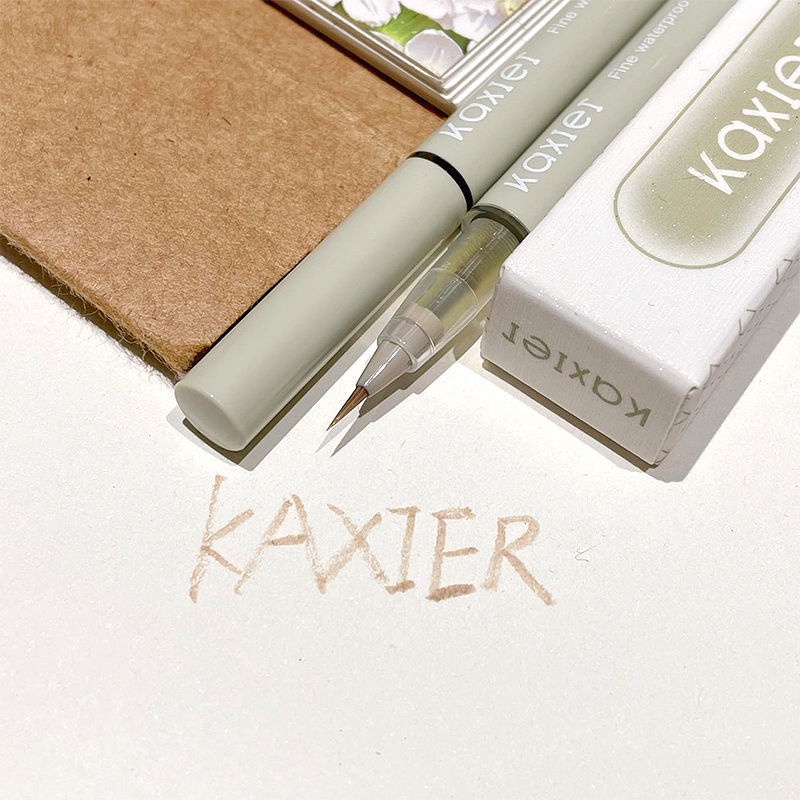 Bút Kẻ Mắt KAXIER Dạng Lỏng Màu Nâu Sáng Tự Nhiên