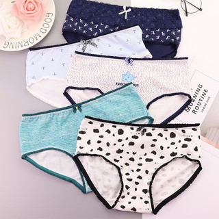 Combo 5 Quần lót nữ cotton co giãn thoáng mát QL8142E