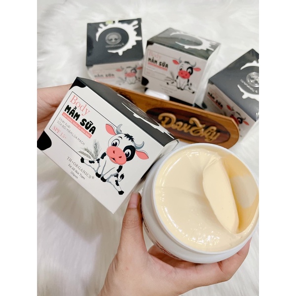 Kem trắng da Body mầm sữa TH ORGANICS 220gr