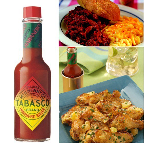 Sốt Tabasco 60ml của Mỹ-sốt ớt đỏ, sốt ớt tỏi, sốt ớt xanh