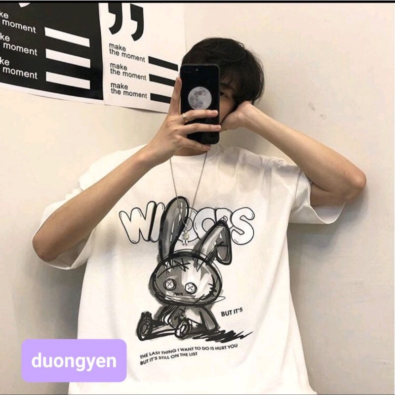 Áo thun form rộng tay lỡ UNISEX