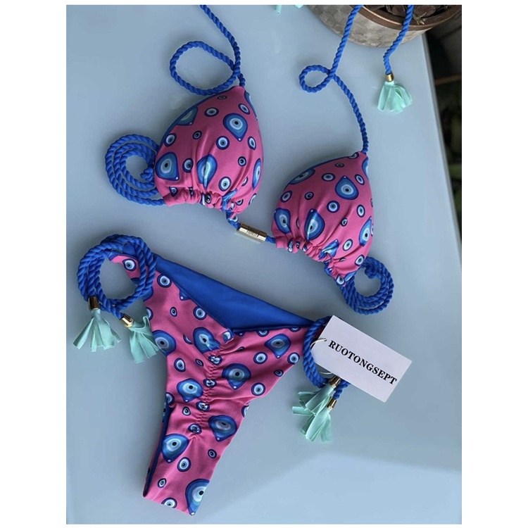 DUNEA Bộ bikini y0725 tua rua nhiều màu gợi cảm cho nữ
