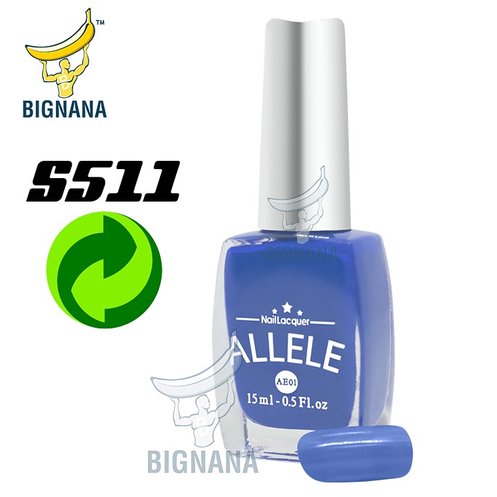 Các Tông Xanh Dương, Xanh Đen, Xanh Pastel, Vàng, Xanh Coban, Xanh Da Trời, Mẫu Mới Sơn Móng Tay Allele - AE01 Chai 15ml
