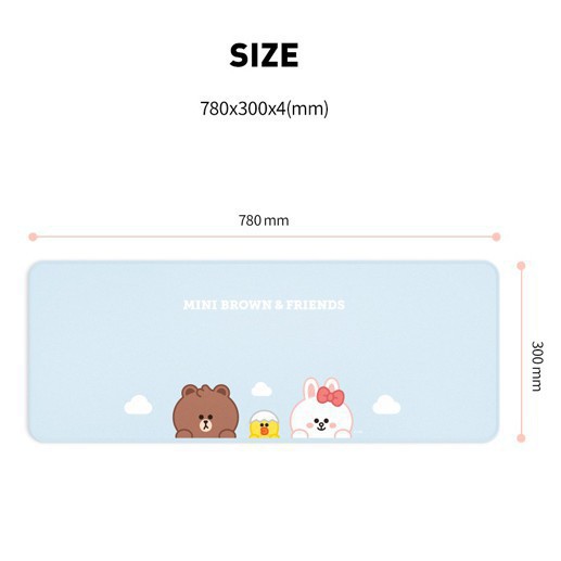 Line Friends ROYCHE Official Long Pad Baby Version