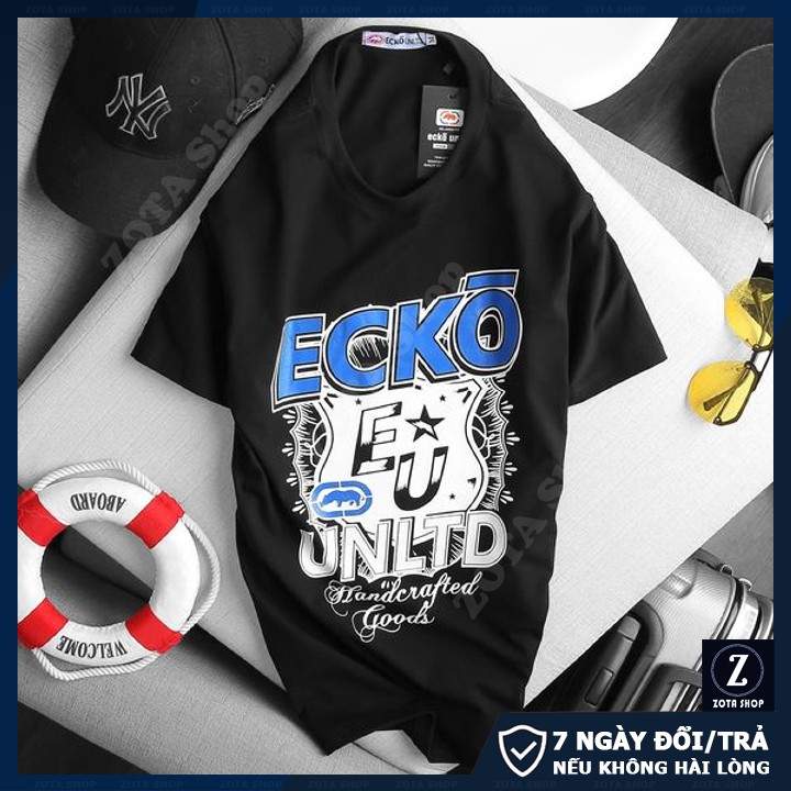Áo phông nam đẹp Ec.k.o EU cá tính hàng cao cấp chất cotton đẹp GZ92