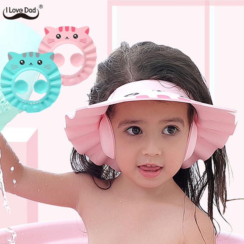 Mũ bảo vệ tai cho bé khi đi tắm thiết kế dễ thương tiện dụng