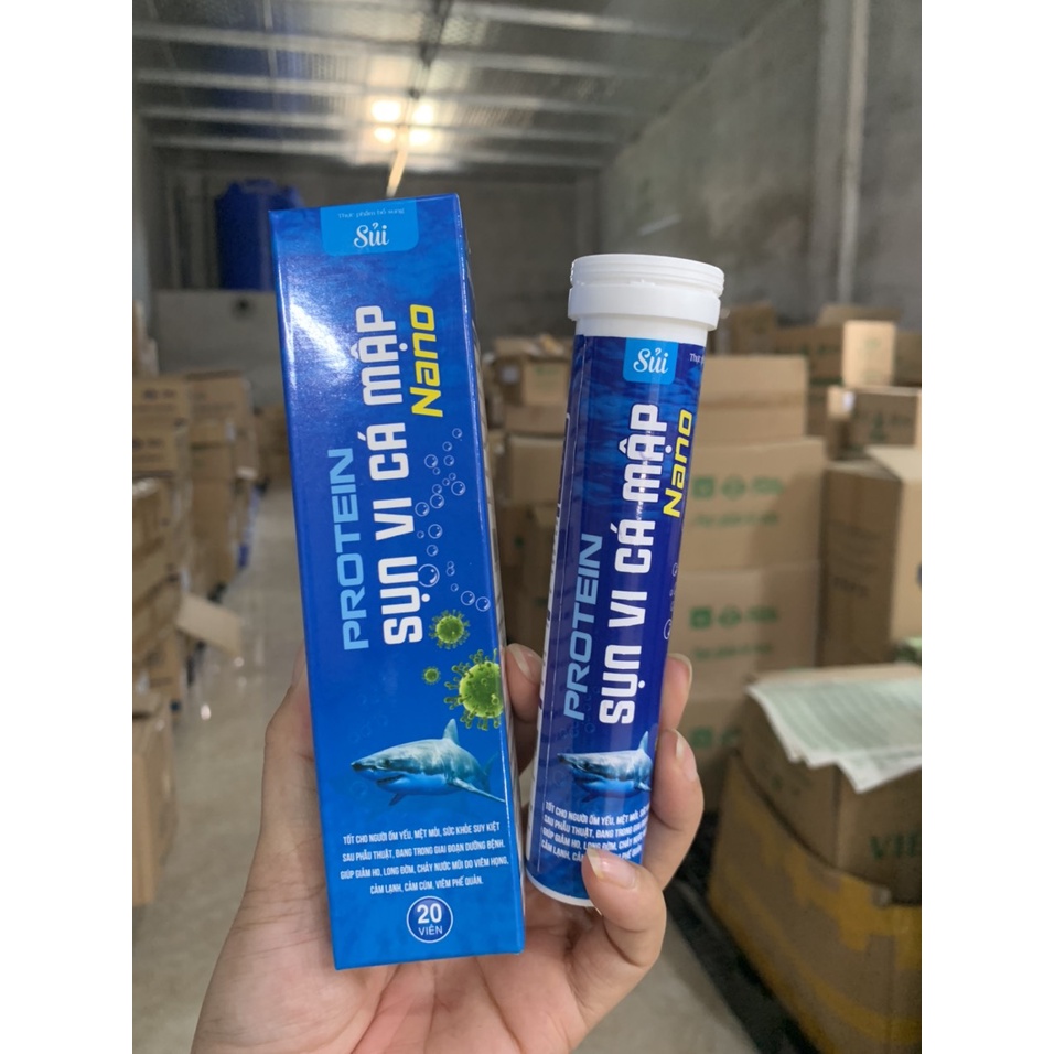 Viên xương khớp Glucosamin Protein Sụn Vi Cá Mập Nano Bổ Sung Canxi, Vitamin K2MK7 -Tái Tạo Sụn Khớp,Giảm Đau