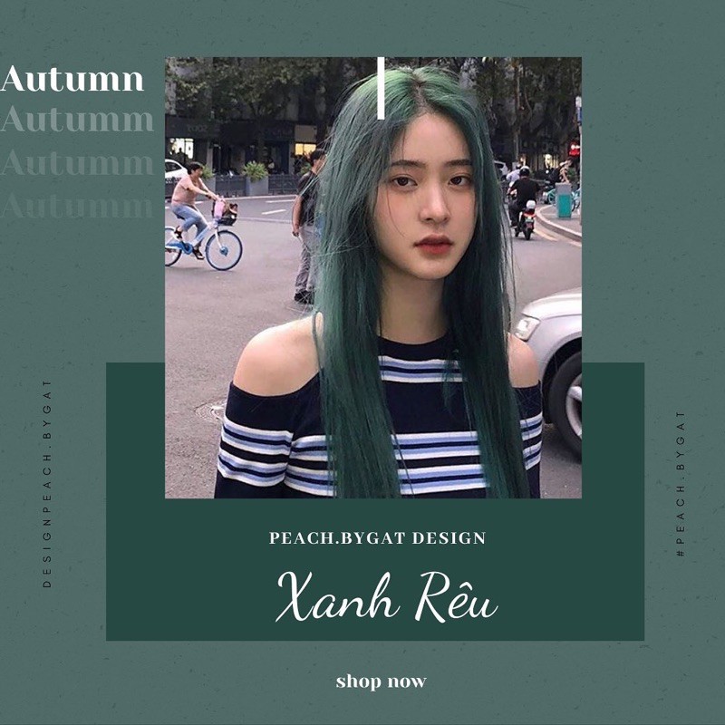 Thuốc nhuộm XANH RÊU “IG:peach.bygat,peach.bygat,peach.bygat” | BigBuy360 - bigbuy360.vn