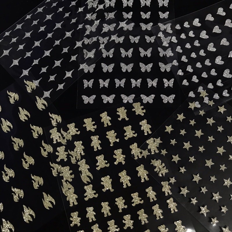 Sticker dán móng Flash đủ mẫu Siêu HOT