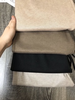 quần Baggy dạ chun