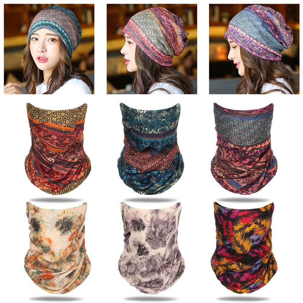 Khăn Trùm Đầu Bandanas Đa Năng Thoáng Khí Chống Nắng Giữ Ấm Thời Trang 2020 Cho Nam Và Nữ