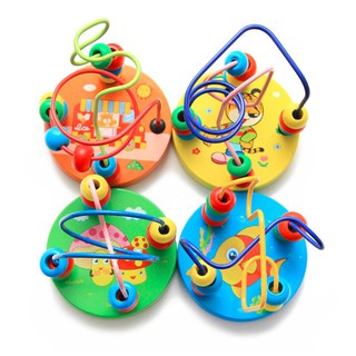 Đồ Chơi LUỒN HẠT Gỗ Montessori cho Bé (Đồ Chơi Thông Minh)