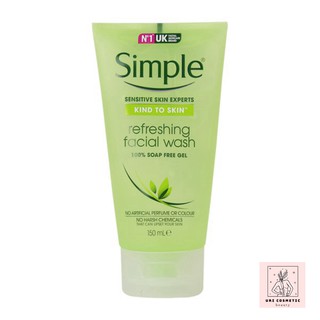SỮA RỬA MẶT SIMPLE KIND TO SKIN REFRESHING FACIAL WASH GEL