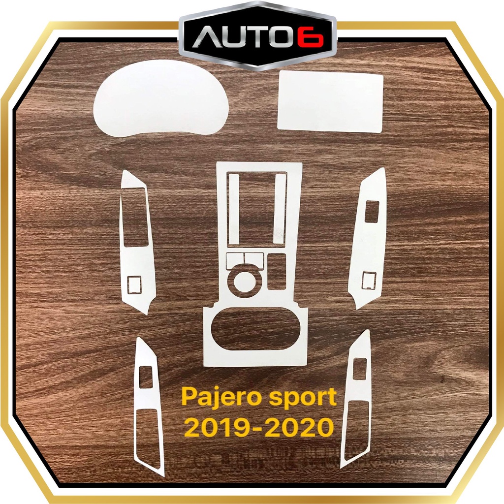 MITSUBISHI PAJERO 2019-2022: Phim PPF bảo vệ FULL BỘ nội thất  - AUTO6 - chống xước, che phủ các vết xước cũ