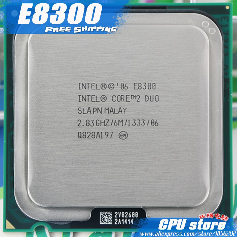 CPU Intel SK 775 Core 2 Quad Q9650 ,Q9550, Q9500, Q9400, Q8400, Q8300, Q6600, E8400, E8500, 8600