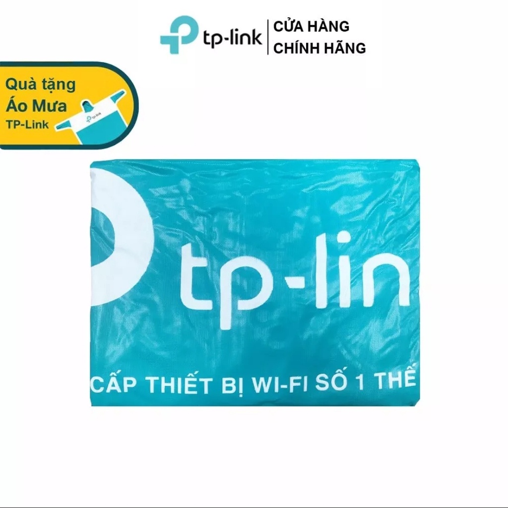 [Hàng tặng không bán] Quà Tặng Áo Mưa Logo TP-Link