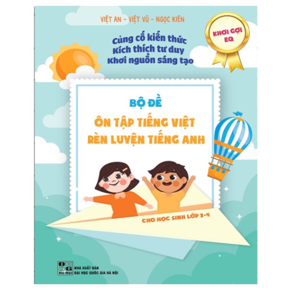 Sách - Bộ đề Ôn Tập Tiếng Việt Rèn Luyện Tiếng Anh 4