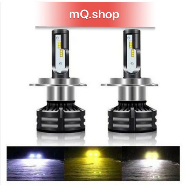 ĐÈN PHA LED T6 3 MẦU ÁNH SÁNG