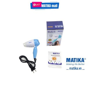 Máy sấy tóc,máy sây tóc Matika MTK-3312 nhiệt sấy linh hoạt,nhỏ gọn,bảo hành 06 tháng