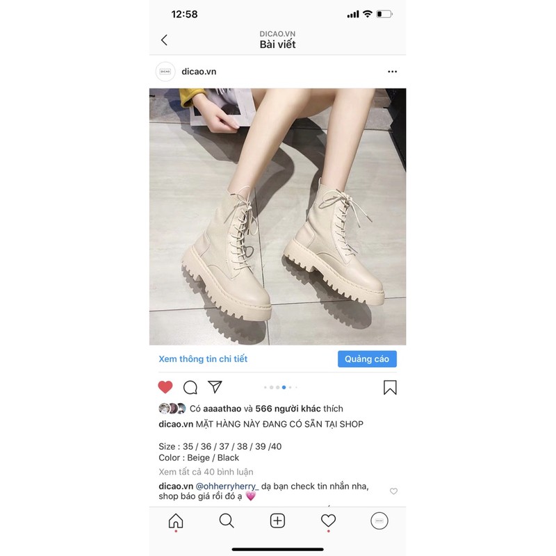 BOOT BUỘC DÂY | BigBuy360 - bigbuy360.vn