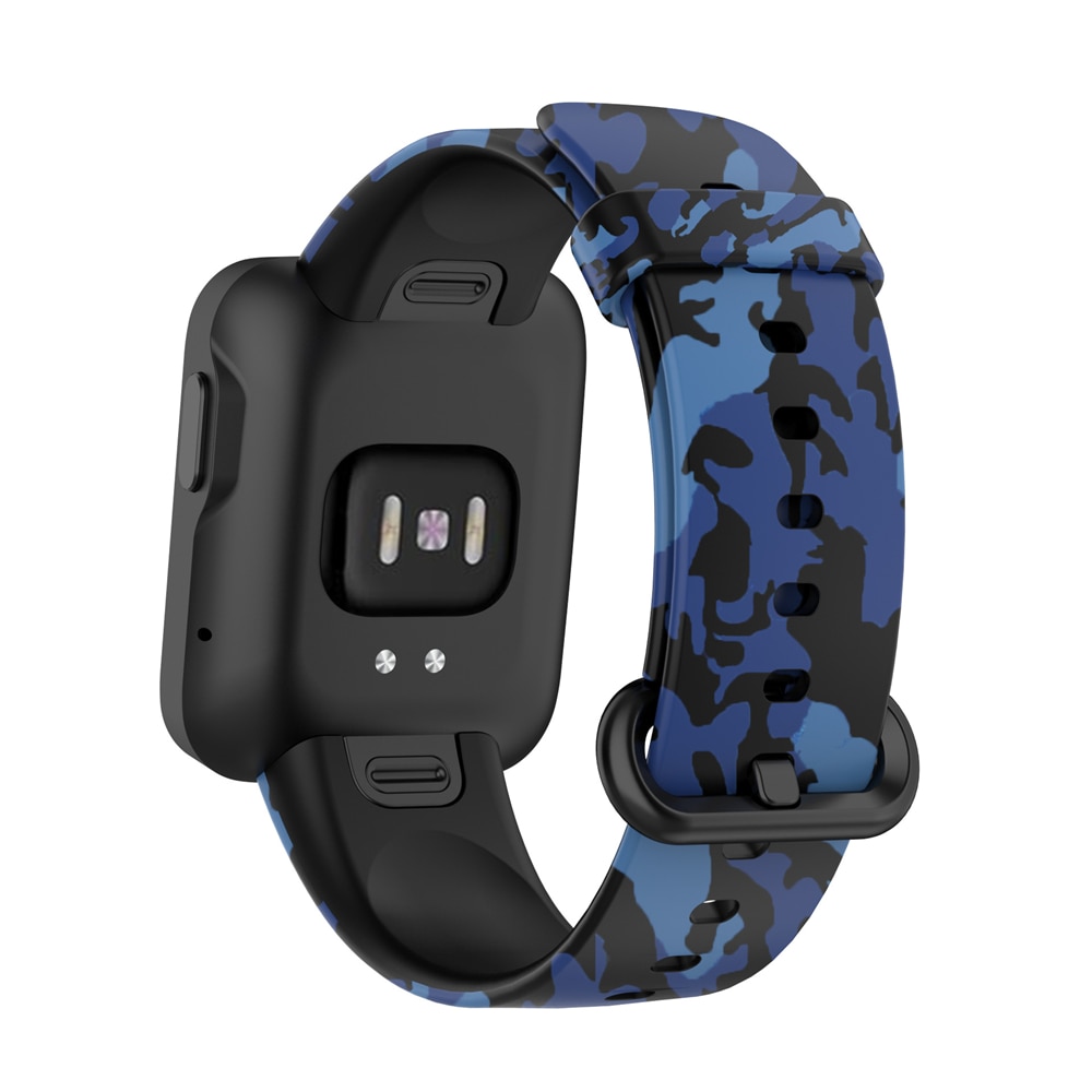 Dây Đeo Thay Thế Chất Liệu Silicon Hoạ Tiết Rằn Ri Cho XiaoMi Mi Watch Lite