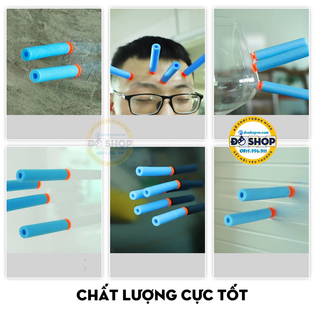 SET 10 Que Xốp EVA Mềm Dành Cho Đồ Chơi Nerf Hàng Chuẩn - Đô Shop