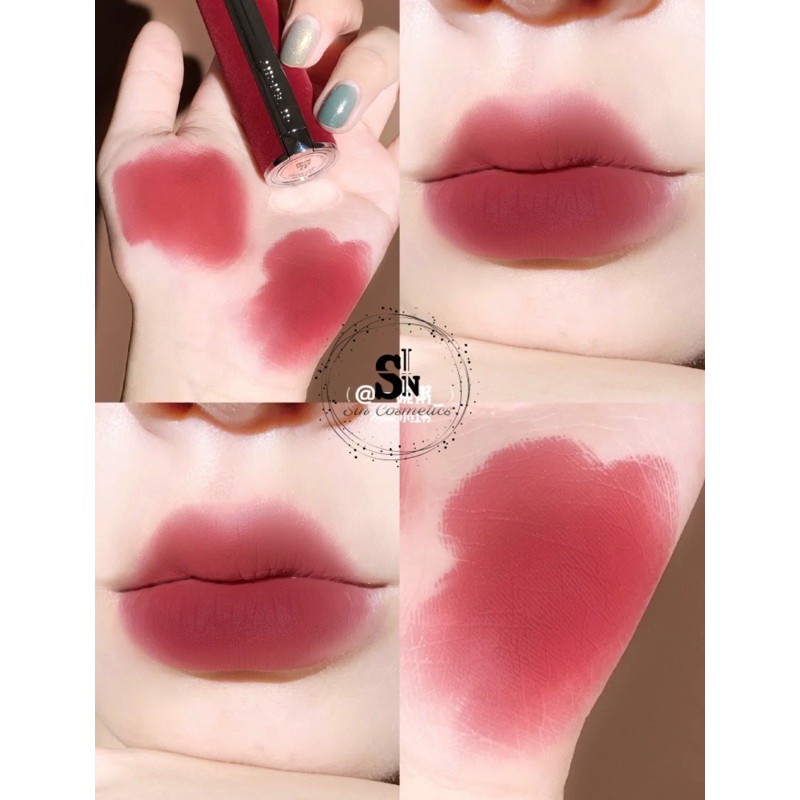 Son thỏi lì GVC Le Rouge Deep Velvet vỏ nhung đỏ limited