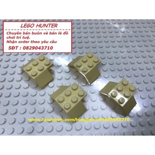 Lego Part gạch Moc : combo 4 miếng chắn bùn bánh xe