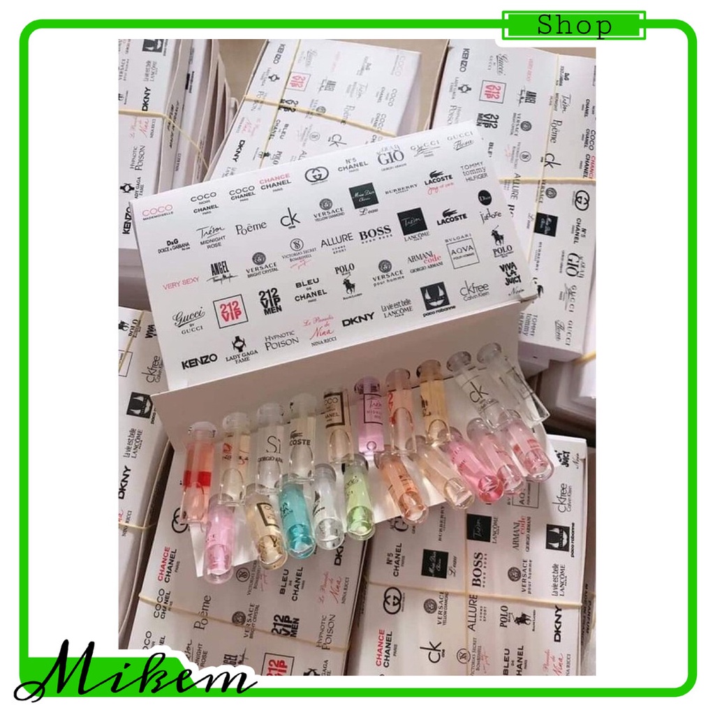 Set 20 Chai Nước Hoa Mẫu Thử Cao Cấp – Nước Hoa – nước hoa mini - Mẫu Thử Nước Hoa - Mẫu Thử Nước Hoa Mini - Nước Hoa Nữ