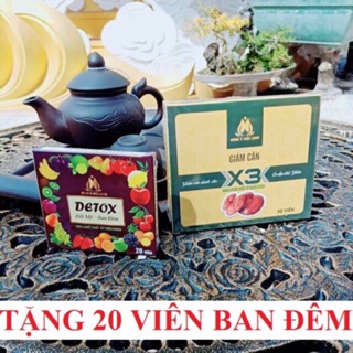 giảm cân đông y mộc linh x3
