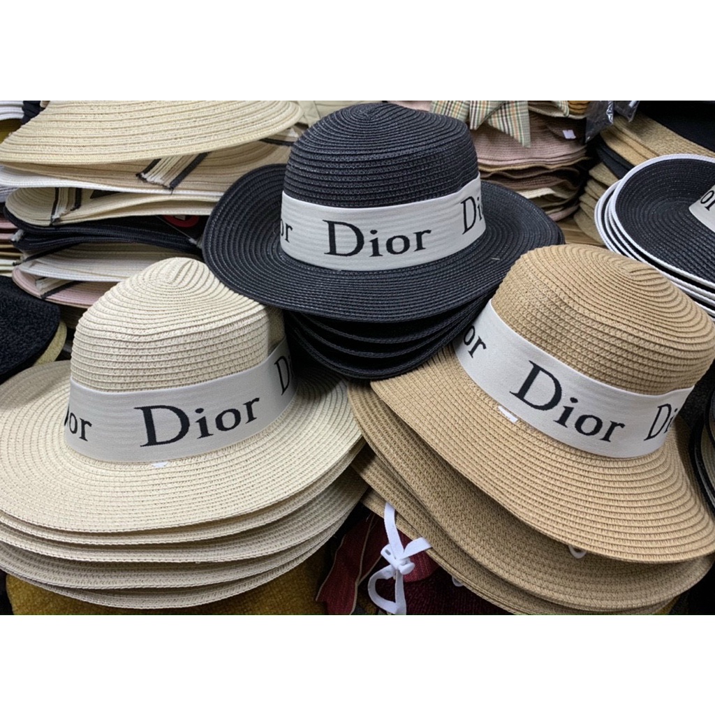 MŨ CÓI VÀNH NHỎ ĐAI NƠ DIOR PHONG CÁCH THỜI TRANG