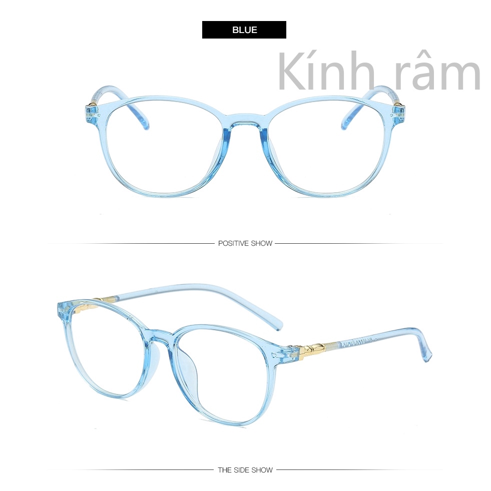 Mắt kính tròn thiết kế thanh lịch cho nam và nữ