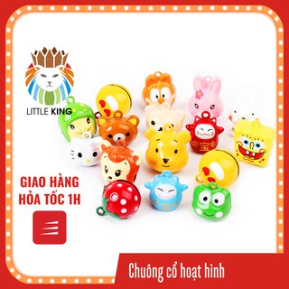 Chuông cổ, lục lạc hình hoạt hình dễ thương đeo cổ cho chó mèo, thú cưng - Little King pet shop