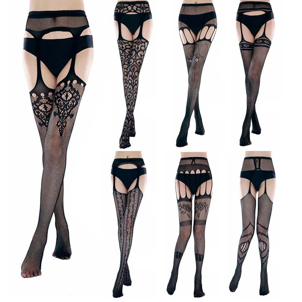 Quần Tất Lưới Phong Cách Punk Lolita Gợi Cảm Cho Nữ