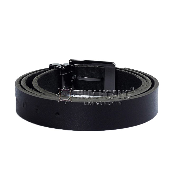 Dây thắt lưng nữ da bò 1 lớp 2,5P màu da, đen, nâu HP5101-02-03