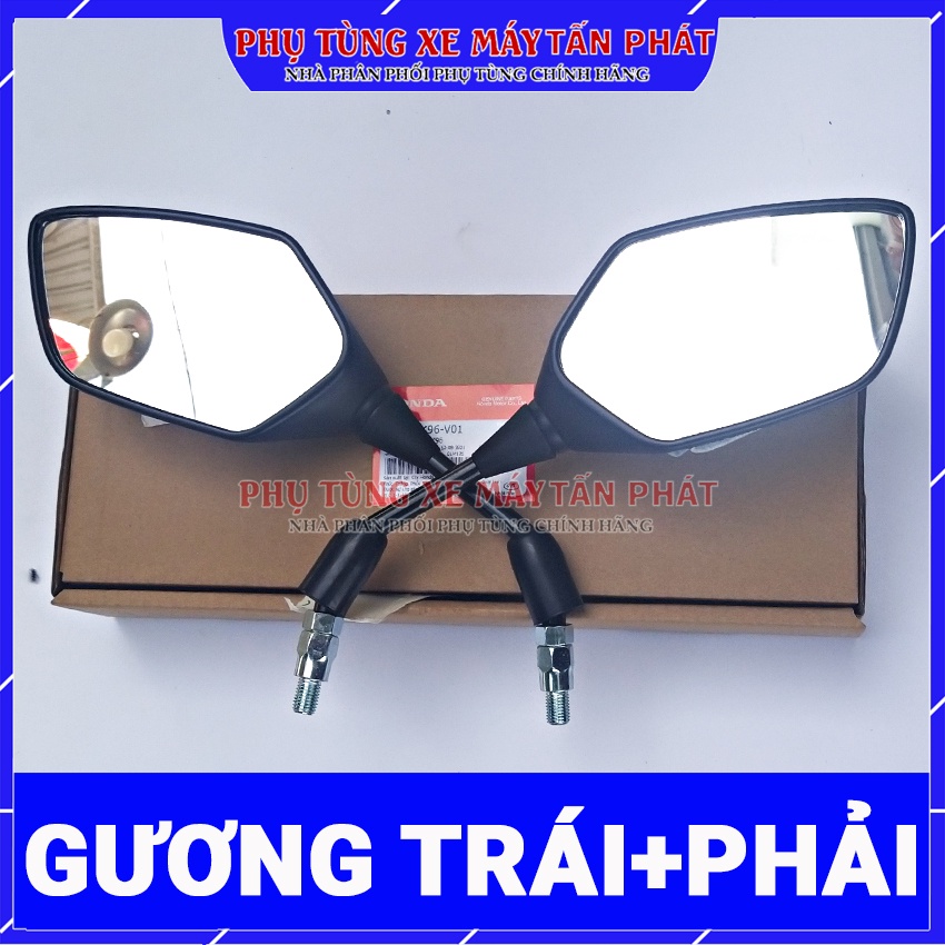 Gương chiếu hậu Xe Máy PCX Mẫu 2021 Chính Hãng Honda Gắn Tương Thích Pcx Cũ 2014-2015-2016-2017-2018-2019-2020-2021-2022