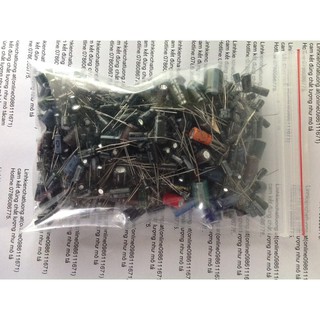Tụ điện 47uf/400v,100uf/250v....tụ hóa các loại.bịch