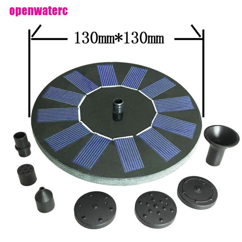 Đài Phun Nước Sử Dụng Năng Lượng Mặt Trời