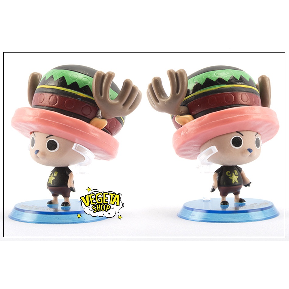 Mô hình One Piece - 9 Tony chopper kẹo bông - Kungfu Guard Arm Brain Horn Kungfu Monster Poin - Rumble Ball - Cao 7~10cm