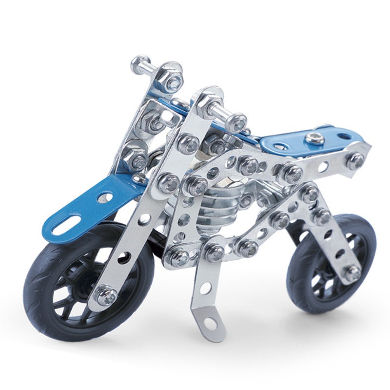 Mô Hình Xe Mô Tô Xây Dựng Bằng Hợp Kim Cho Trẻ Em