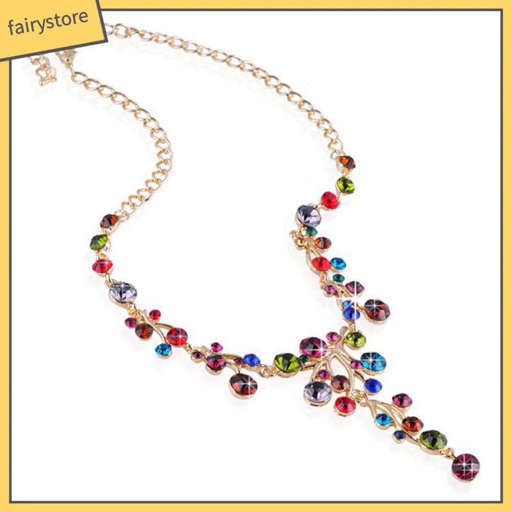 Vòng cổ kiểu chữ Y đính đá thời trang dành cho nữ