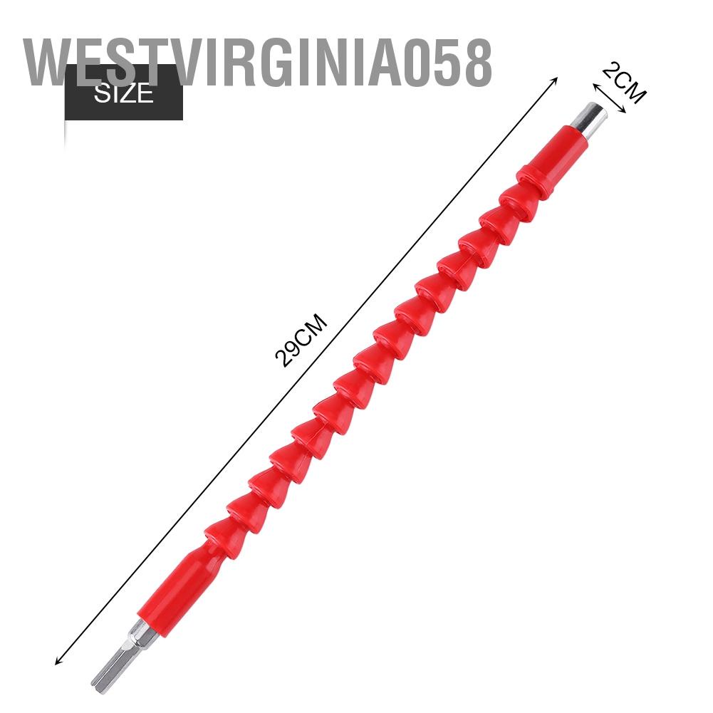 Hàng Hot Bits trục linh hoạt 1/4 &quot;hex shank mở rộng tuốc nơ vít mở rộng bit giữ bit kết nối liên kết công cụ điện Hàng giao ngayWestvirginia058