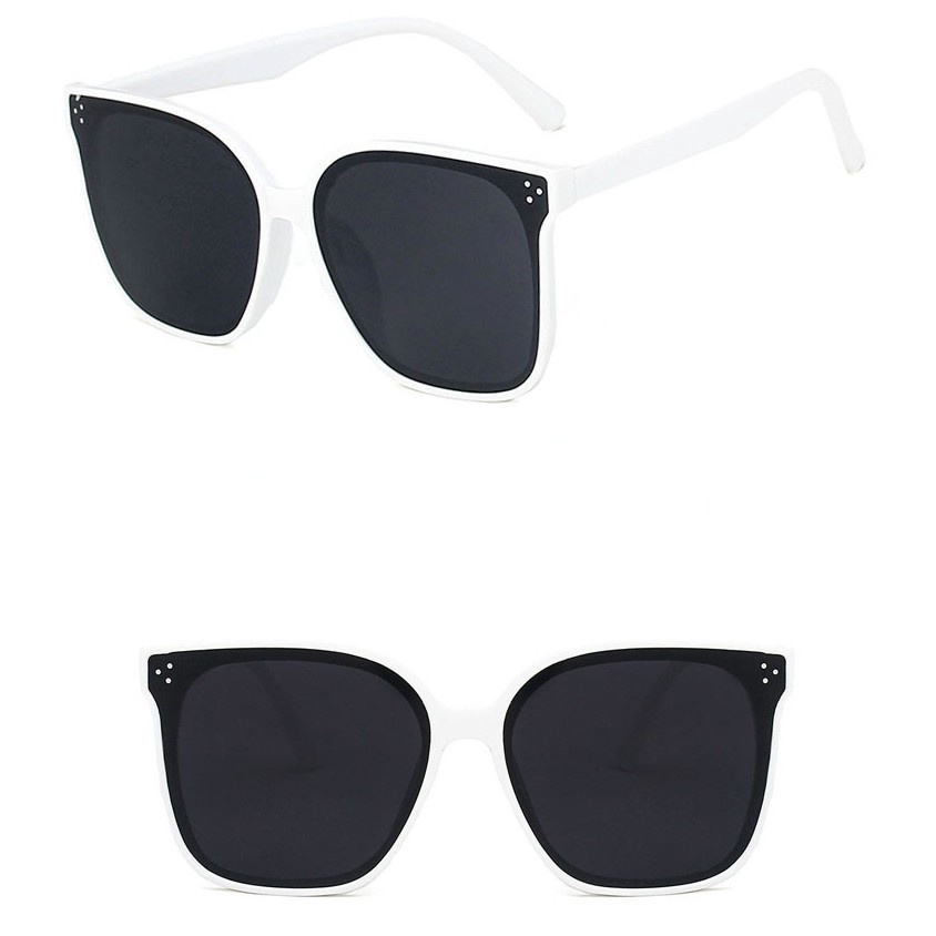 Kính mát gọng vuông phong cách retro thời trang cho nam nữ