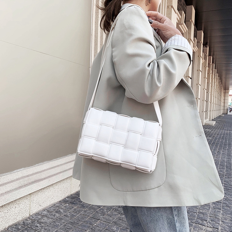 Túi Messenger JASMIN NOIR Dệt Ô Đeo Vai Thời Trang Nữ | BigBuy360 - bigbuy360.vn